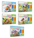 Super, Cool, Marvellous, Awesome and Crazy Colouring Book : Creative Coloring book, Colouring book for young learners with 10 fr