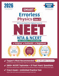 Smart Errorless Physics NEET Class 12 (2026)  NCERT Based |2800+ Topicwise & New Pattern Questions | 37 Past Years Papers | Rev