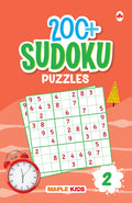 Sudoku Puzzles  Book 2  Brain Activity Book  200+ Activities  Brain Booster Games  Puzzle Activity Book for Children  Age 