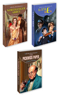 3 All Time Great Classics (Northanger Abbey, Little Men, The Pickwick Paper)
