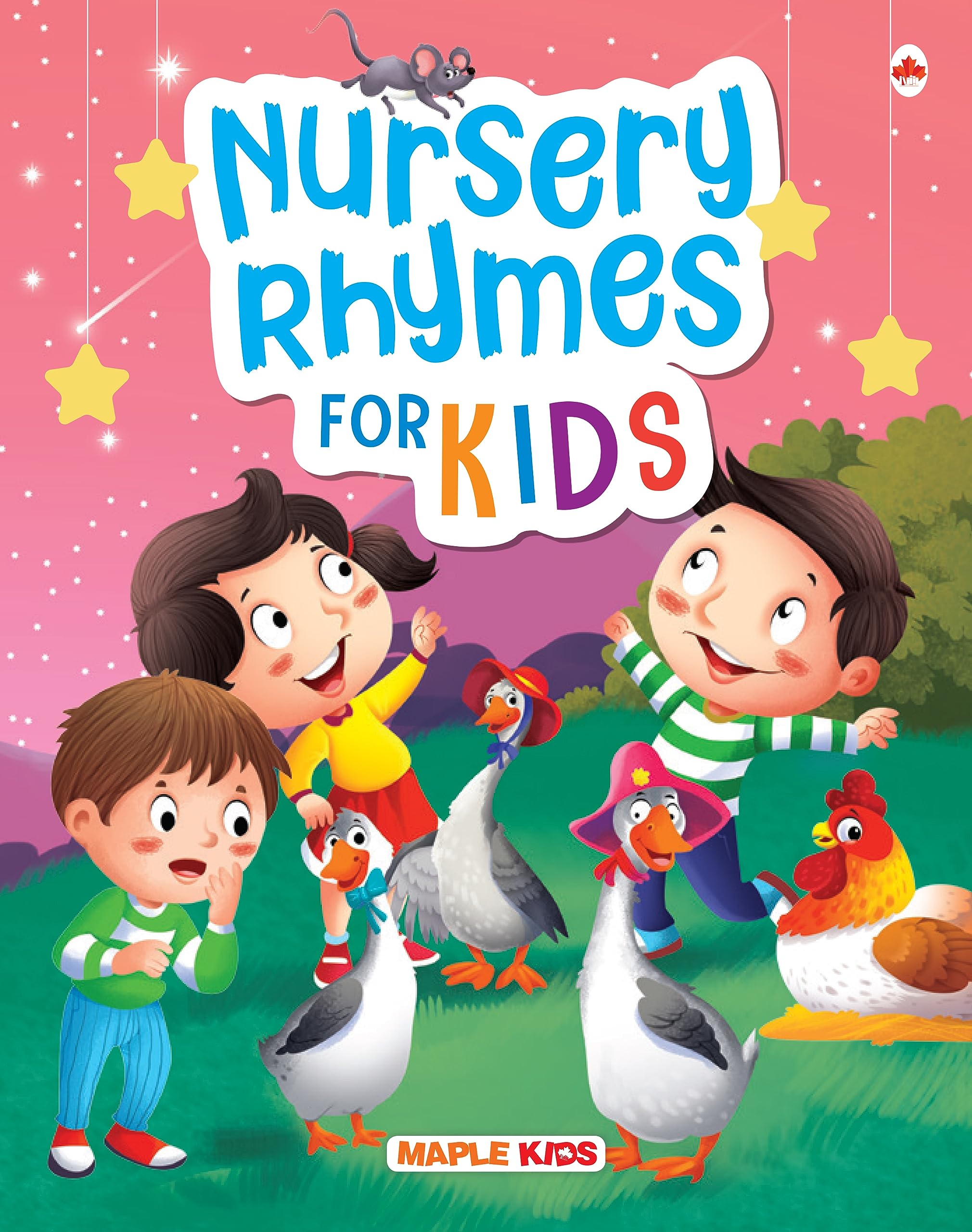 Nursery Rhymes for Kids (Illustrated) (Childrens Poetry)  Popular Poems  Humpty Dumpty, Baba Black Sheep, Jack and Jill, Johnn