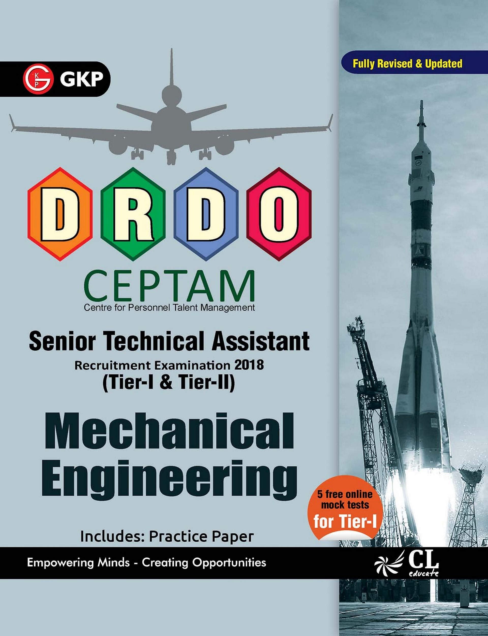 Drdo Ceptam Senior Technical Assistant Tier I & Ii  Mechanical Engineering