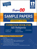 Super 20 Sample Papers (As Per Reduced Syllabus & The Latest Cbse Sample Papers For 2021 Exam) Class 12 (Commerce Stream) Accoun