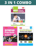 MTG National Science Olympiad (NSO) Workbook, PrepGuide & Previous Years Papers (PYQs) with Mock Test Paper Class 4  SOF Olymp