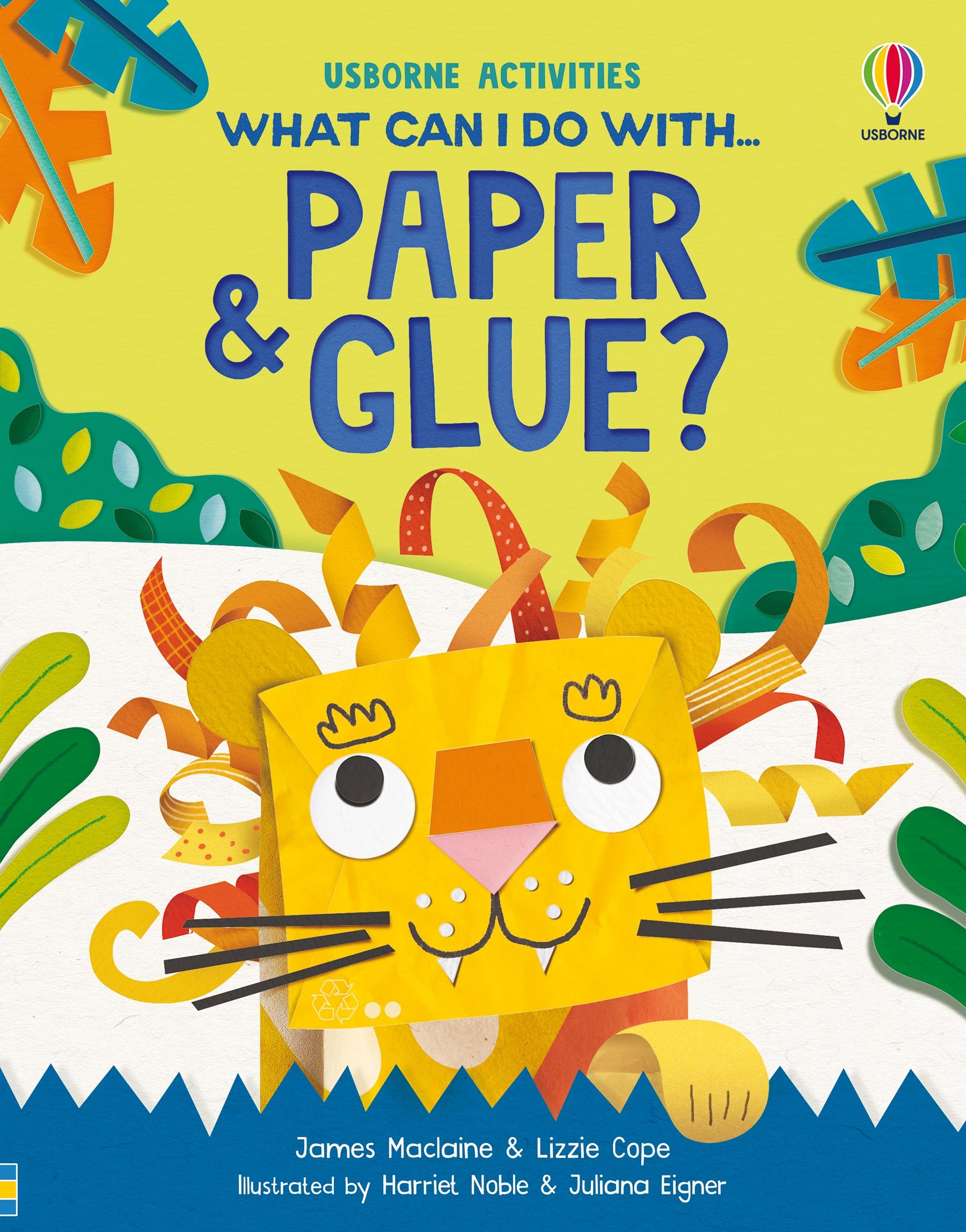 Usborne What Can I Do with Paper and Glue?.