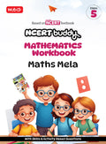 MTG NCERT Buddy Mathematics Workbook (Maths Mela) For Class 5 | NCERT Worksheet | Based on New NCERT Textbook with Skills & Acti