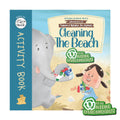 Cleaning the Beach: Activity Book for Kids on Protecting the Environment by SAM & MI | Games, Puzzle, Mazes, Coloring, & DIY Cra