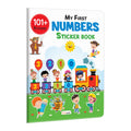My First Numbers Sticker Book: Counting with Stickers, Learning Adventures with 101+ stickers, Numerical Fun for Kids for kids a