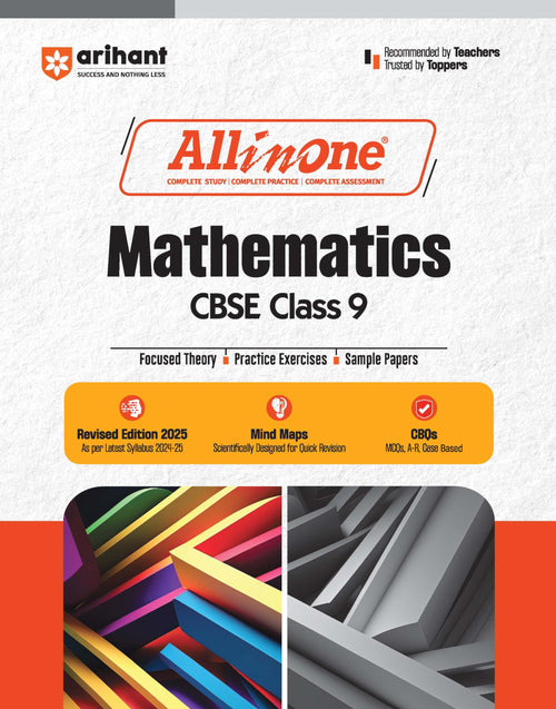 (Old Edition) Arihant All In One Mathematics CBSE Class 9 For 2025 Exams