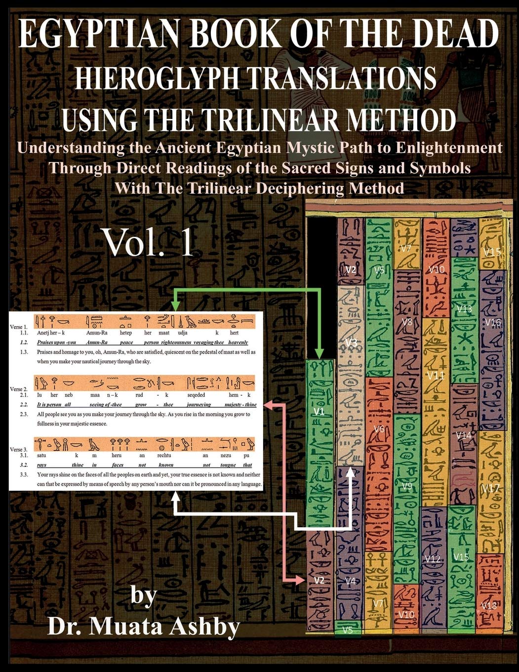Egyptian Book of the Dead Hieroglyph Translations Using the Trilinear Method: Understanding the Mystic Path to Enlightenment Thr