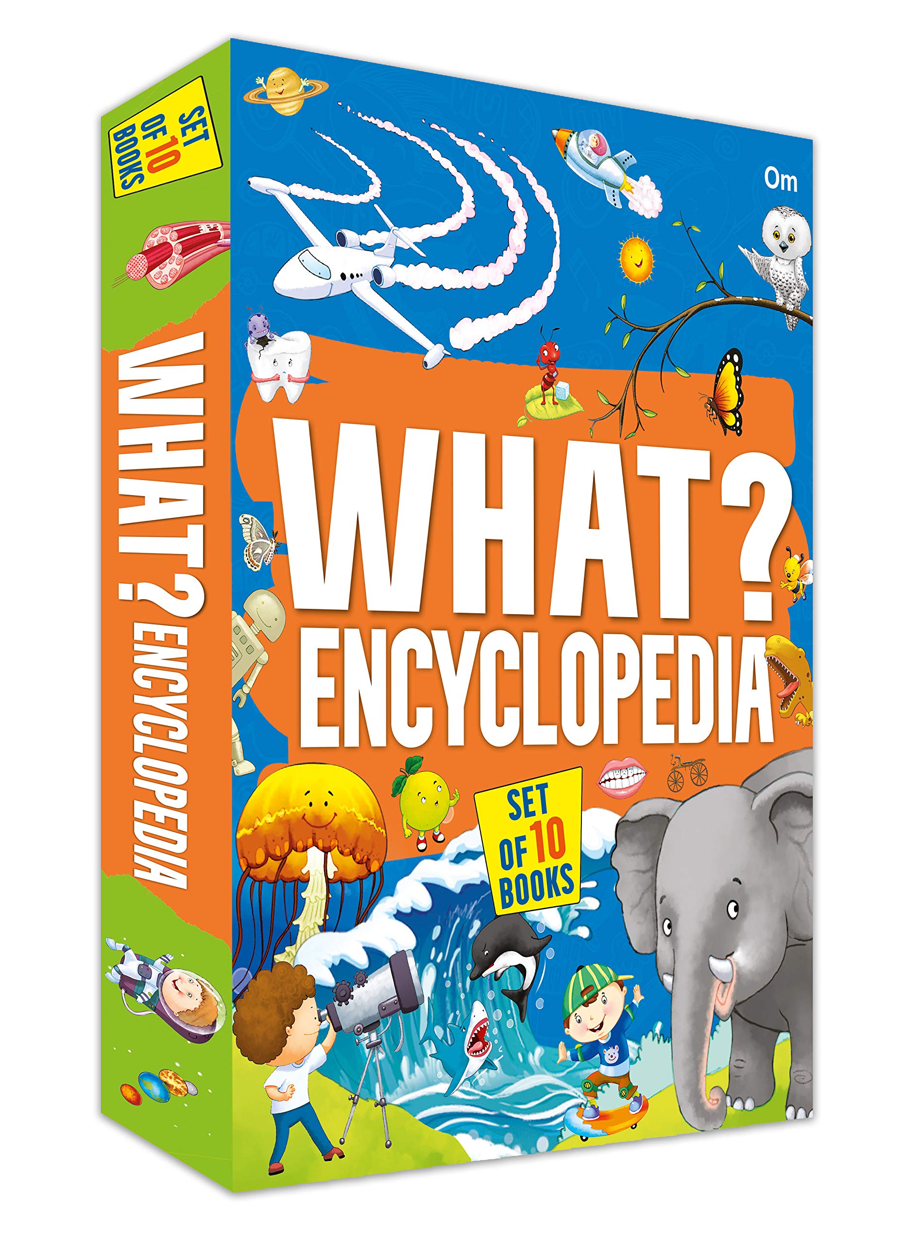 Encyclopedia : What? Encyclopedia Set Of 10 Books
