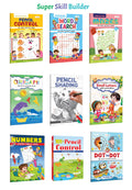 My First Activity Book: Pencil Control Yellow Edition, Word Search Blue Edition and more : Kids activity pack, Pencil control
