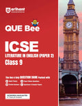 Arihant QUE Bee ICSE Literature in English (Paper2) Class 9 Exam 2026 | Quick Theory, Exam Pattern Questions | Key Words Highli