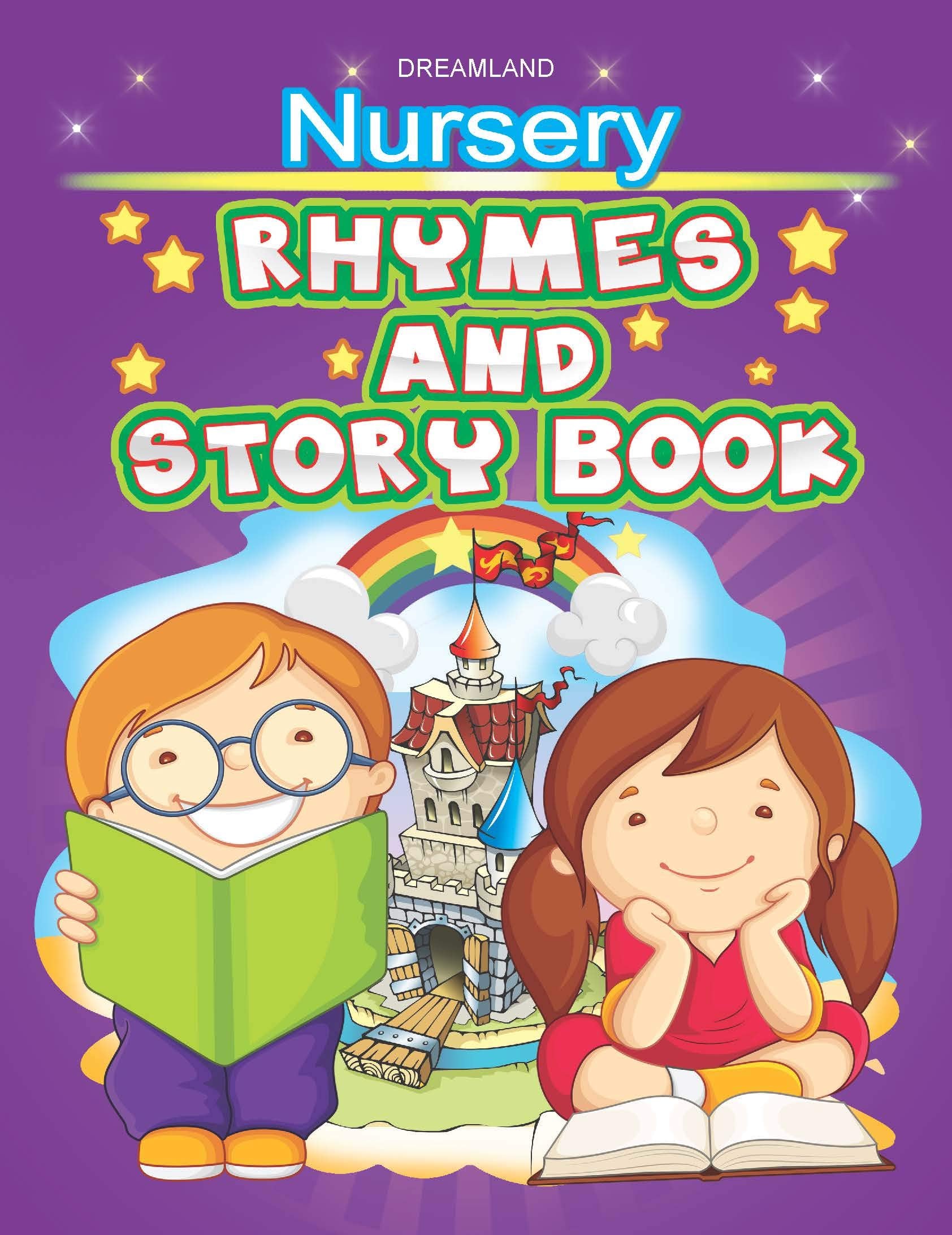 Nursery Rhymes & Story Book  English for Kids Ages 25 | Early Learning Collection with Traditional Rhymes, Fun Stories, Colour