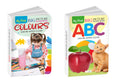 My First Big Picture Board Book ABC and Colours : Educational books for young children, Fun learning picture books for kids, Edu