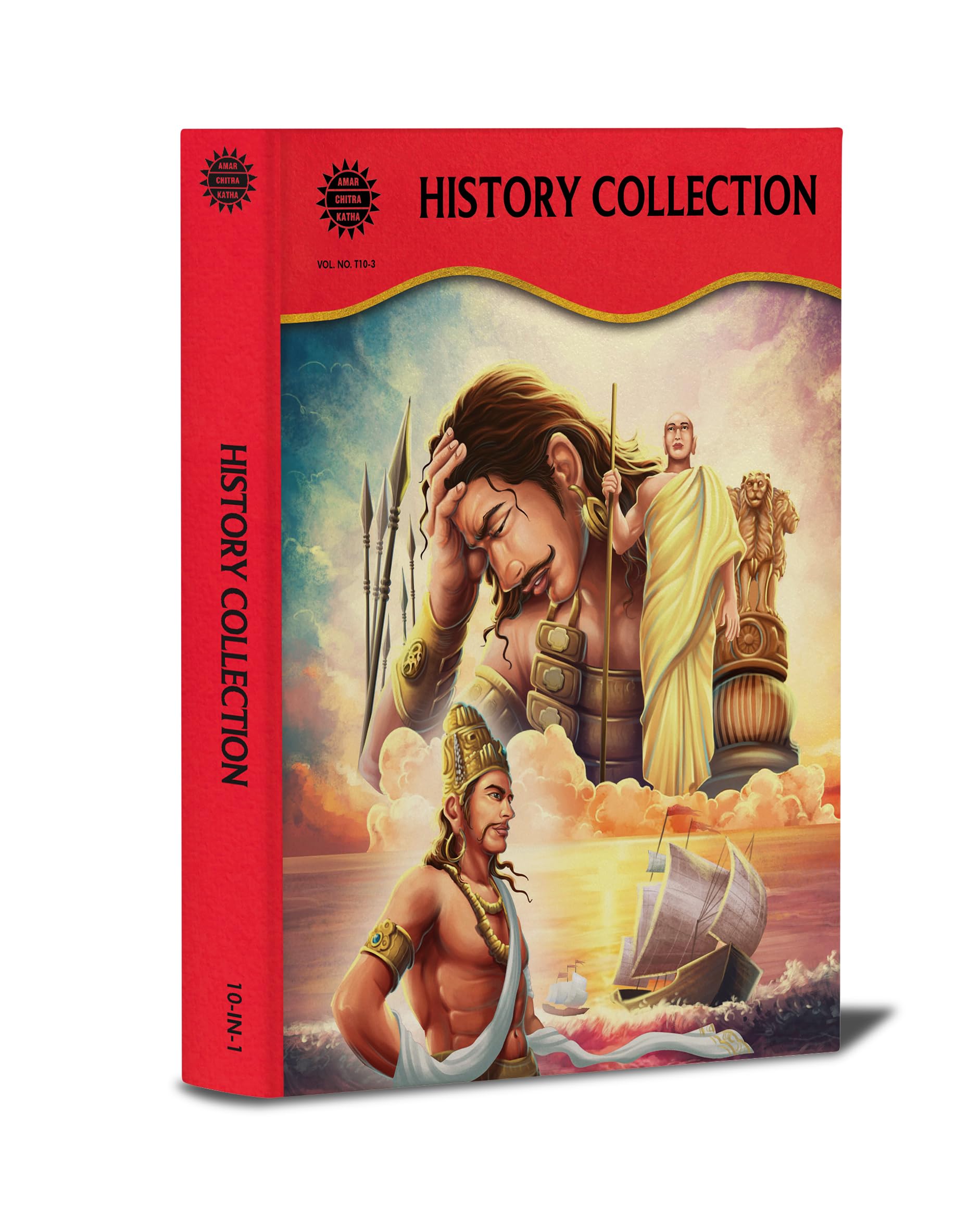 History Collection: Amar Chitra Katha 10 Titles