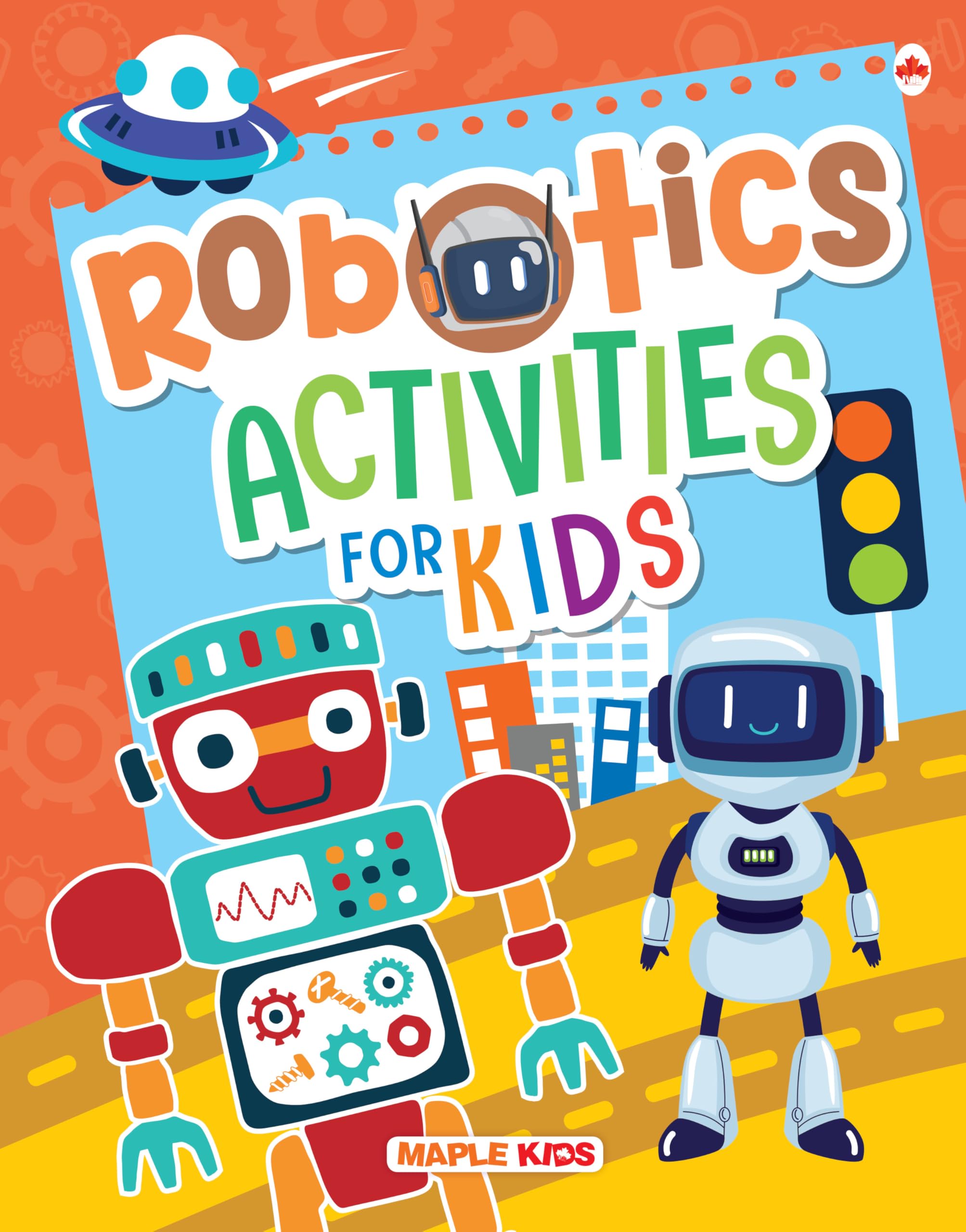 Activity Book for Kids  Robotics  Brain Booster Activities  Brain Activity Book for Kids  Activities for Cognitive Developme