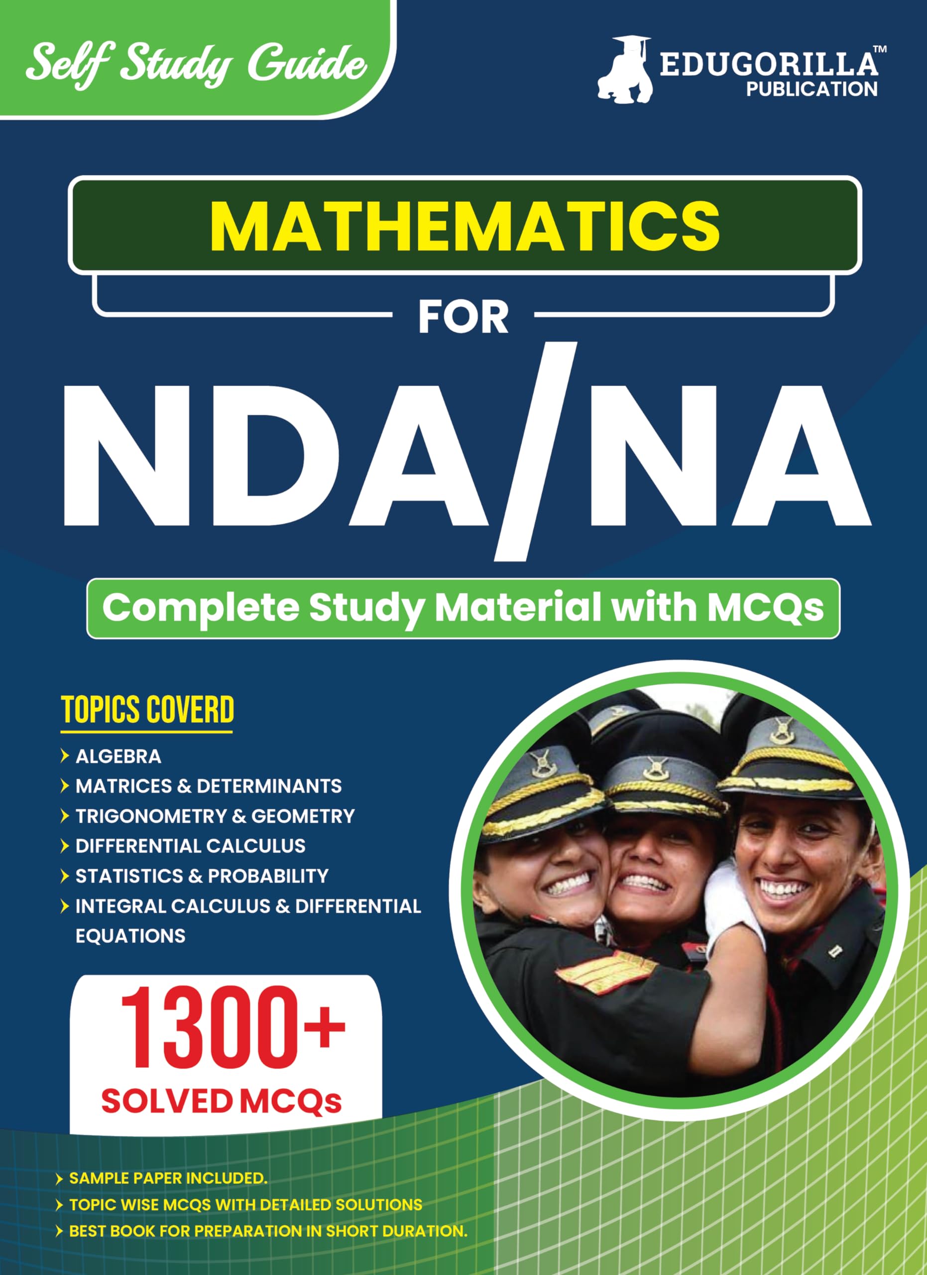 NDA / NA Mathematics Study Notes 2024 | National Defence Academy, Naval Academy Defence Entrance Exam  Theory and Practice Test