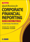 Quick Revision For Corporate Financial Reporting (For Icwa Final: Paper