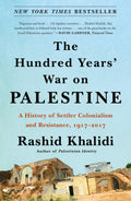 The Hundred Years War on Palestine