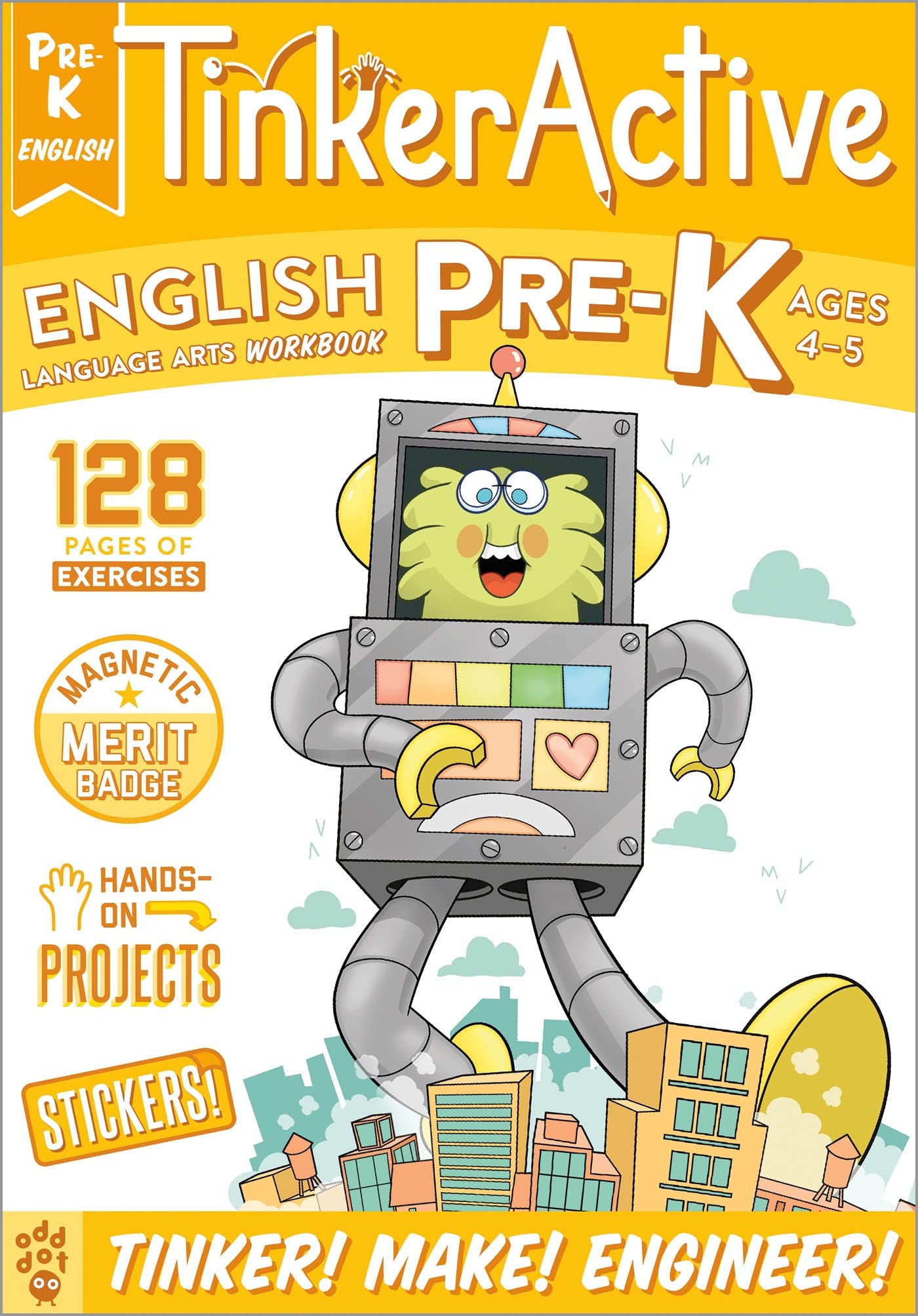 TinkerActive Workbooks: PreK English Language Arts