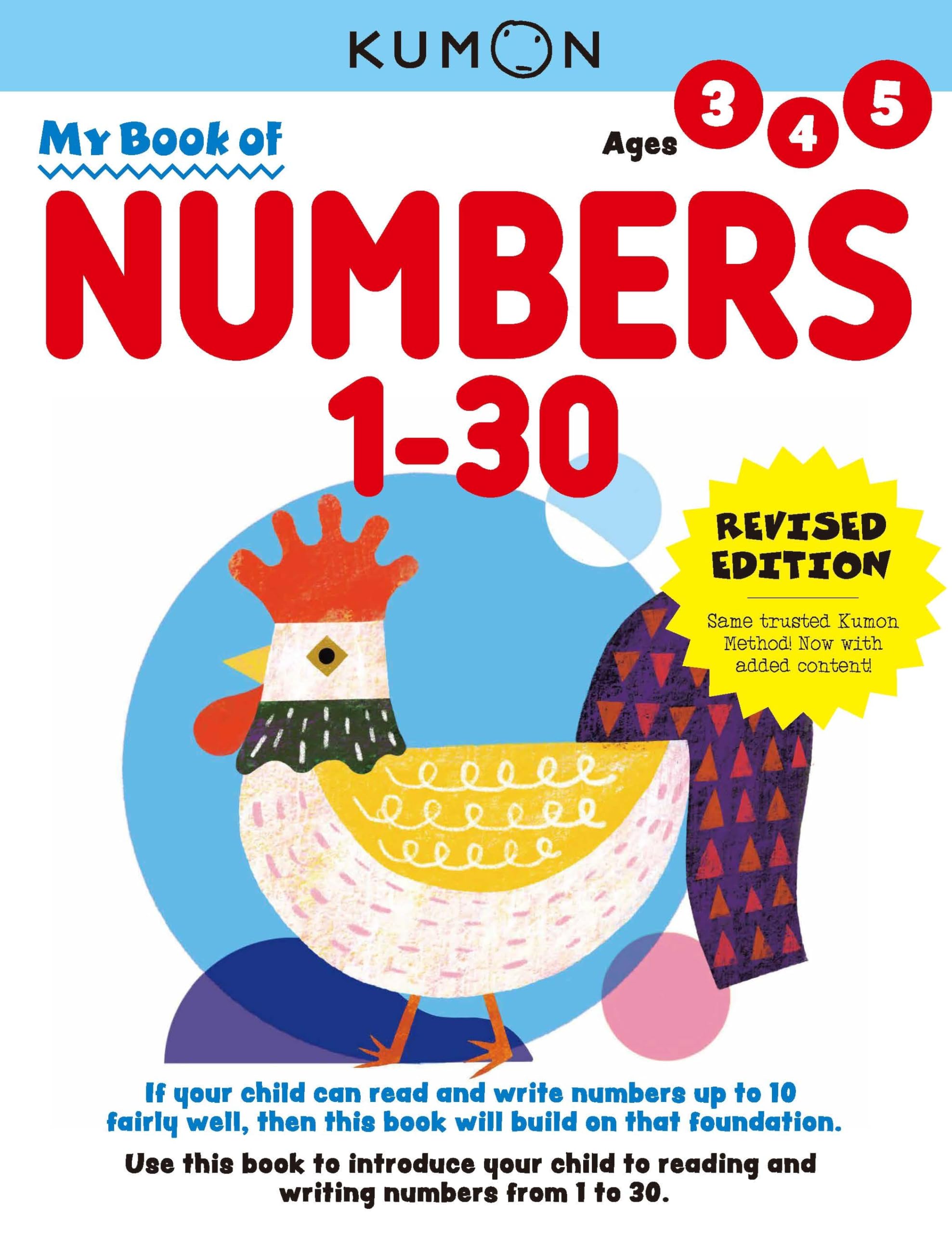 Kumon My Book of Numbers 130: Revised Ed