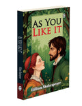 As You Like It (Paperback) : Shakespeare comedy, romantic drama play, English literature classic, witty dialogues story, timele