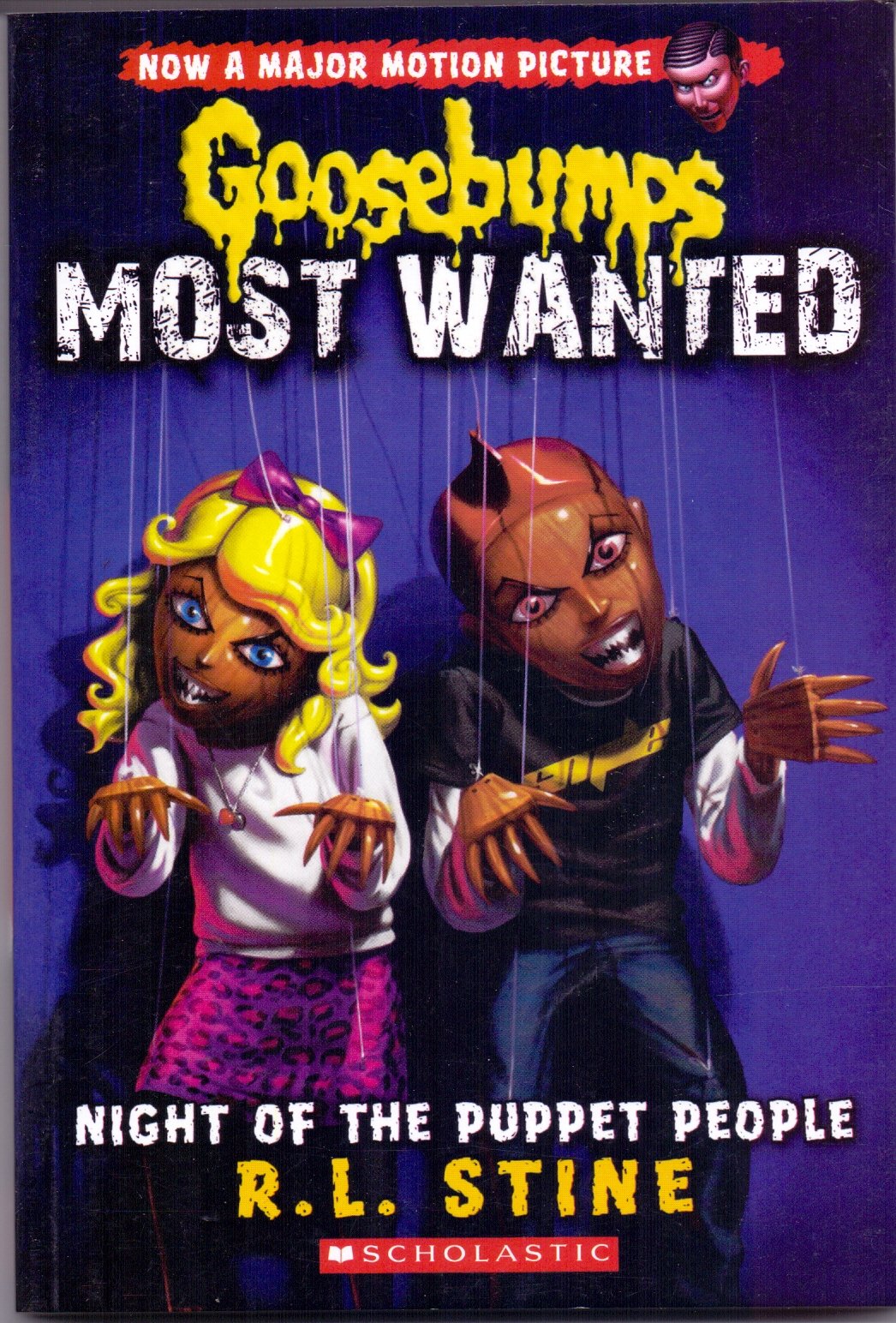Goosebumps Most Wanted #8: Night of the Puppet People [Paperback] NILL