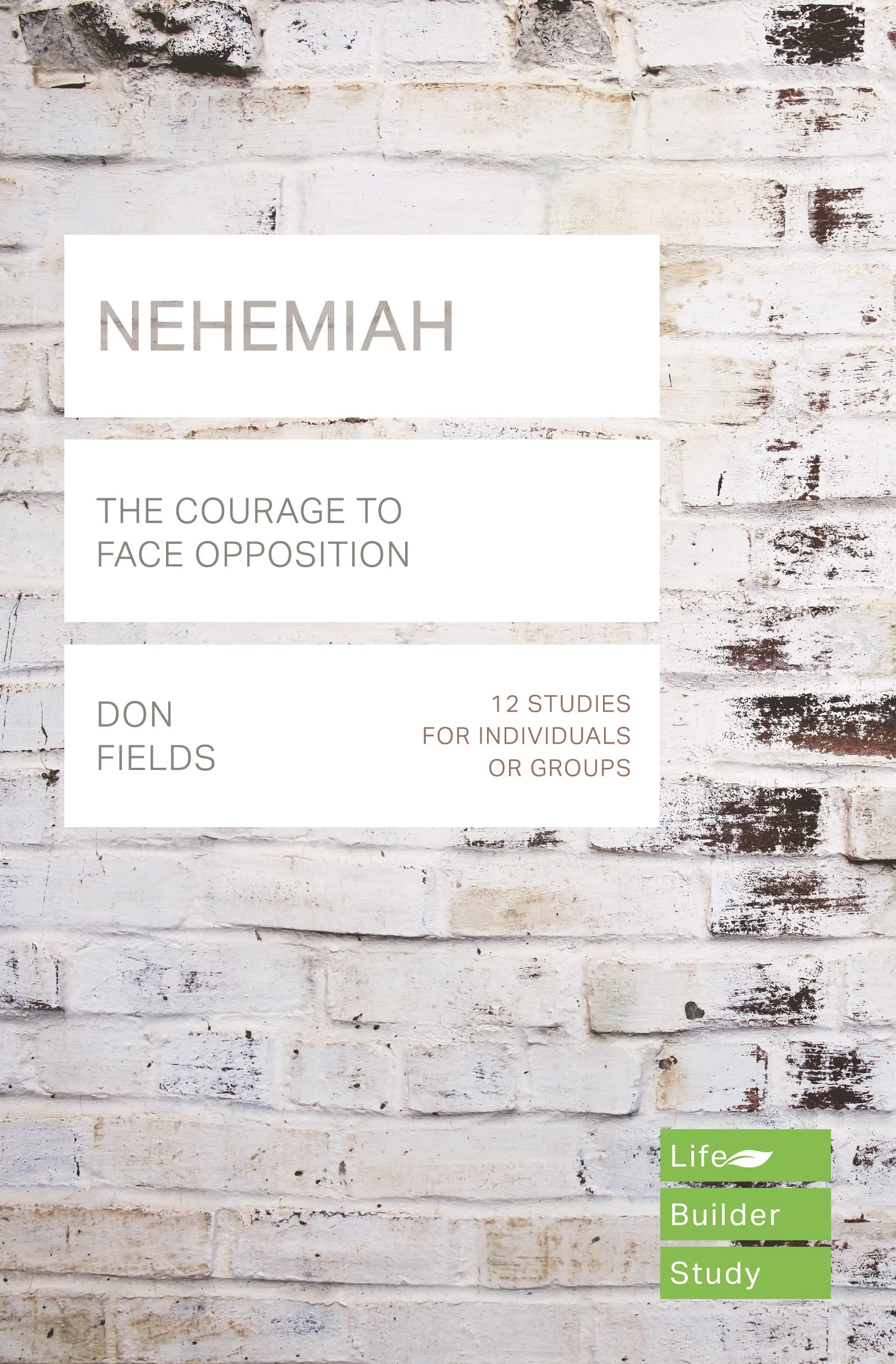Nehemiah (Lifebuilder Study Guides): The Courage To Face Opposition