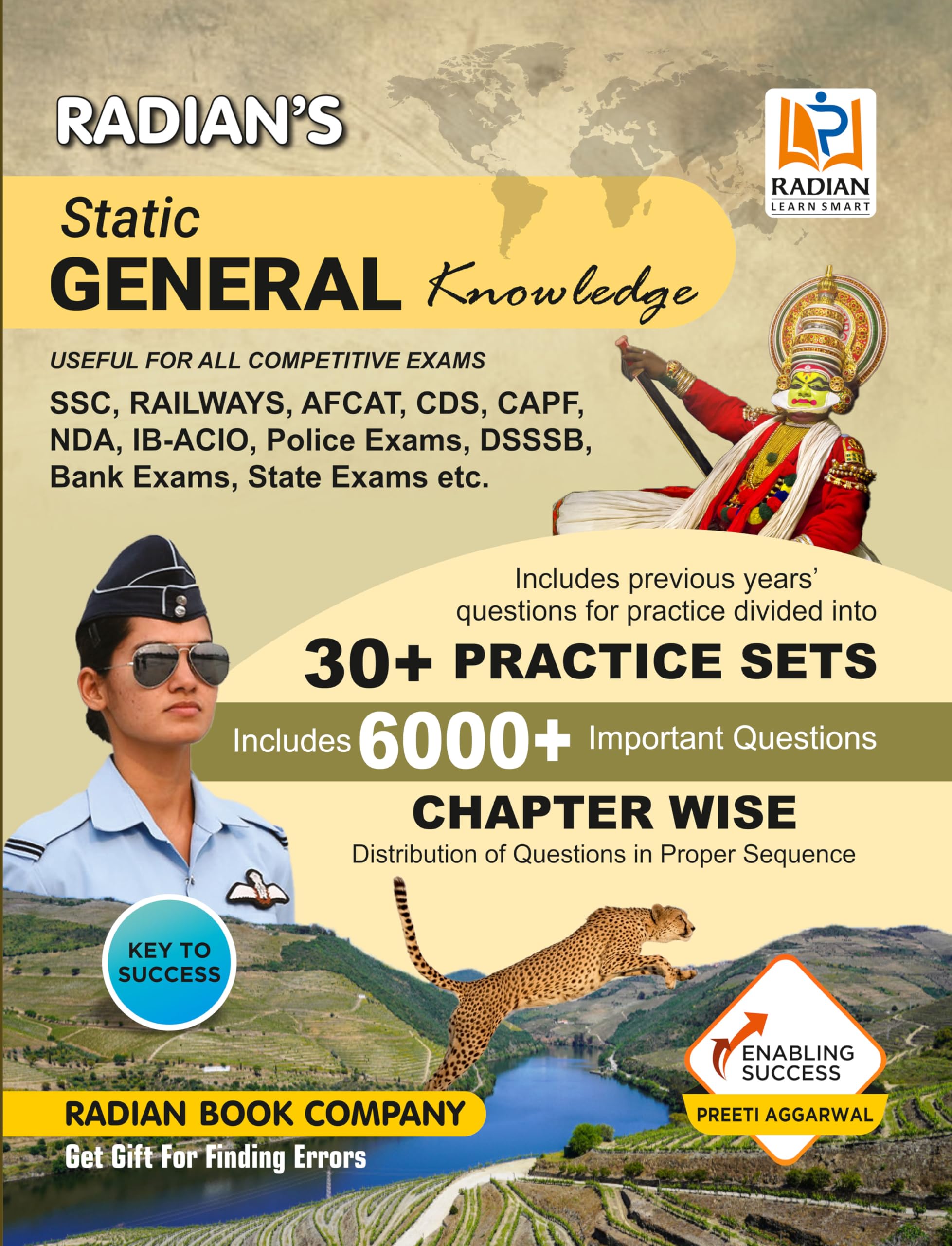 Static General Knowledge(GK) Book in English: Useful for SSC, Railways, AFCAT, CDS, CAPF, NDA, IBACIO, Police Exams, DSSSB, Ban