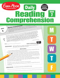 EvanMoor Daily Reading Comprehension, Grade 7  Homeschooling & Classroom Resource Workbook, Reproducible Worksheets, Teaching 