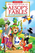 AesopS Fables Jumbo Picture Book  Eight Illustrated Stories With Moral The Vain Crow, The Hare An The Tortoise, The Donkey An