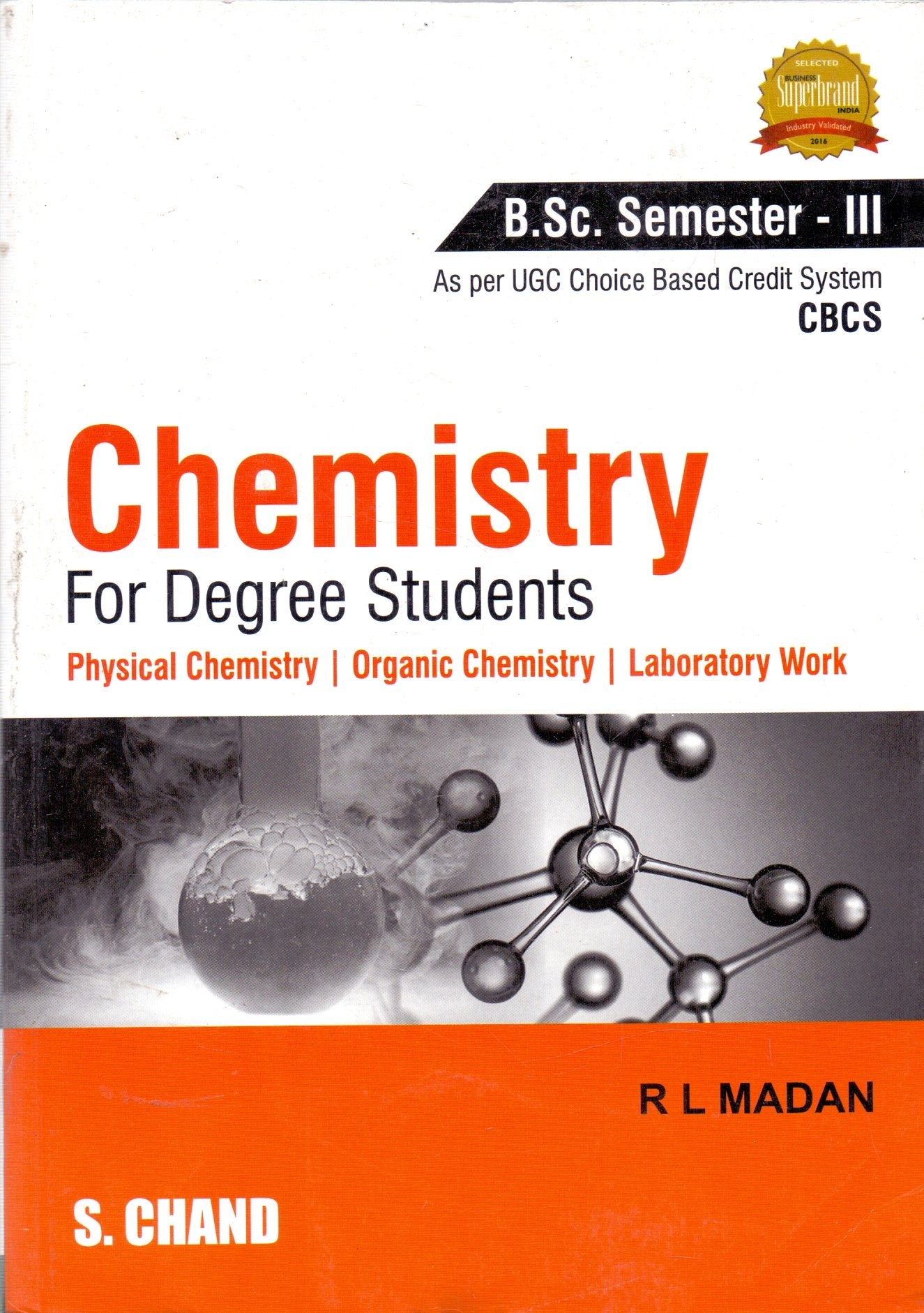 Chemistry For Degree Students  Semester Iii