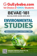 Gullybaba IGNOU BAEGH 1st Sem BEVAE181 Environmental Studies in English  Latest Edition IGNOU Help Book with Solved Previous Y