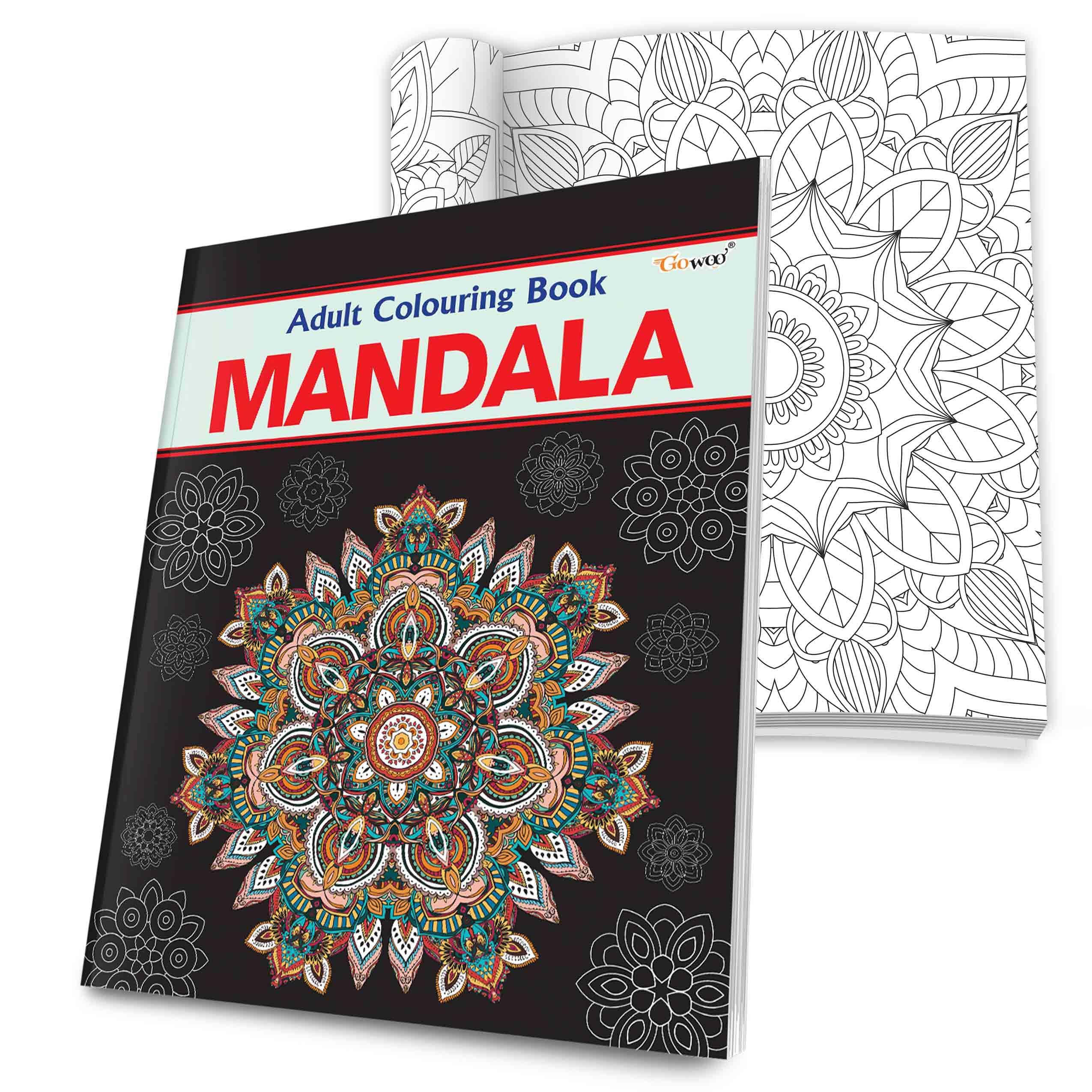 Mandala  Adult Colouring Book : Creative coloring book for adults, Mandala Designs for Calmness, Mindful Colouring Pages, Color
