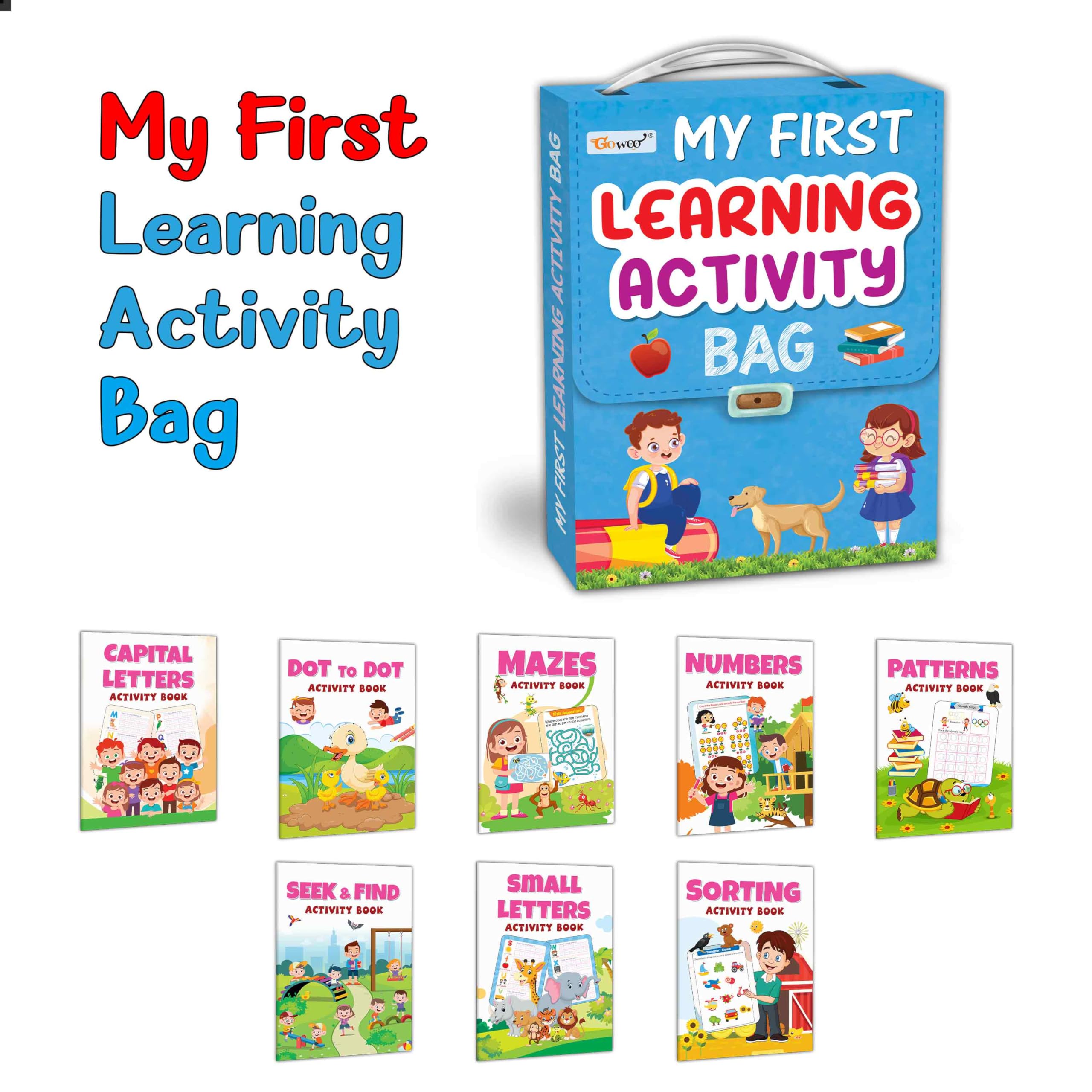Picture Book Collections For Early Learning : Kids learning Activity book, My First Library Early Learning Book for Children, Ki