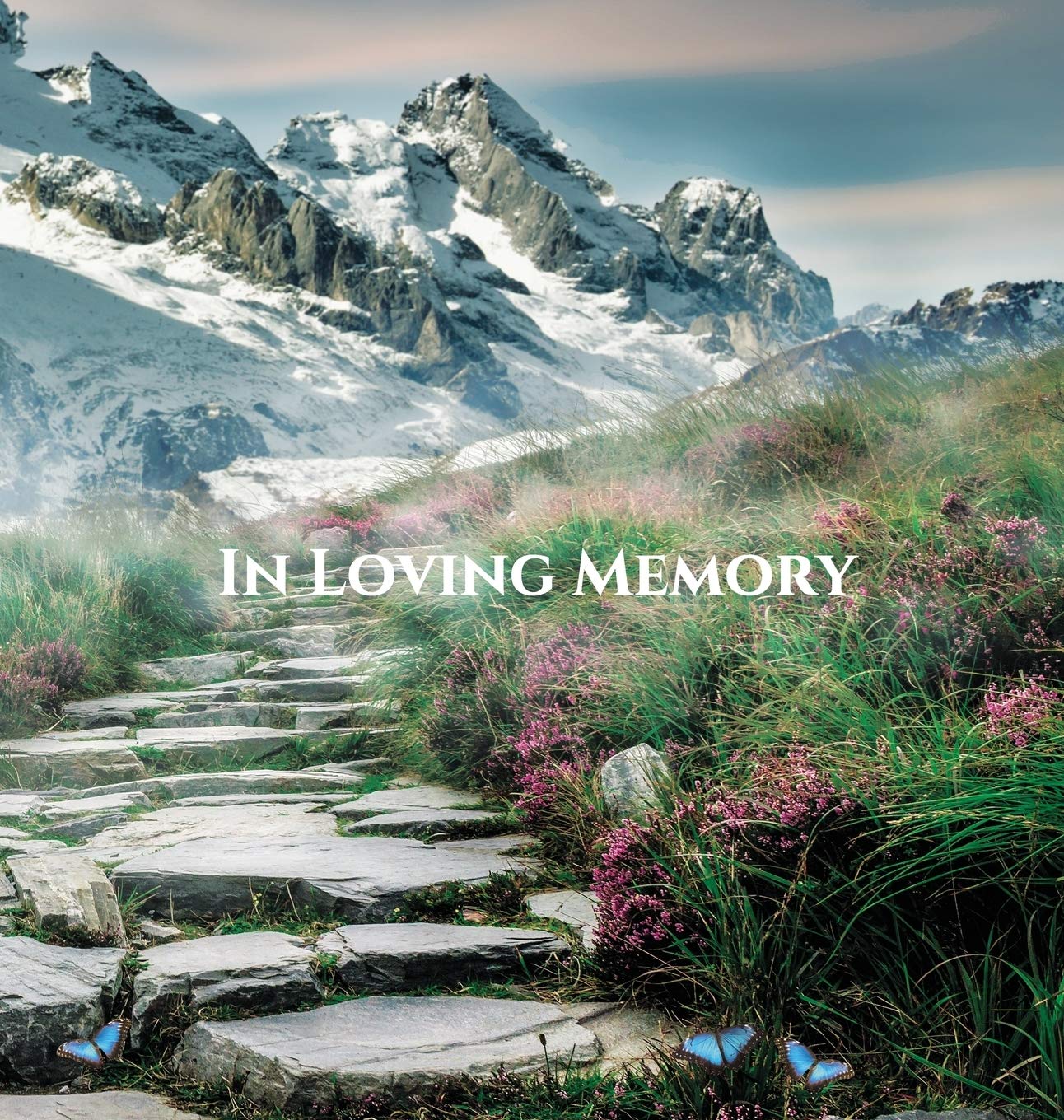 Funeral Guest Book, In Loving Memory, Memorial Service Guest Book, Condolence Book, Remembrance Book for Funerals or Wake: HAR