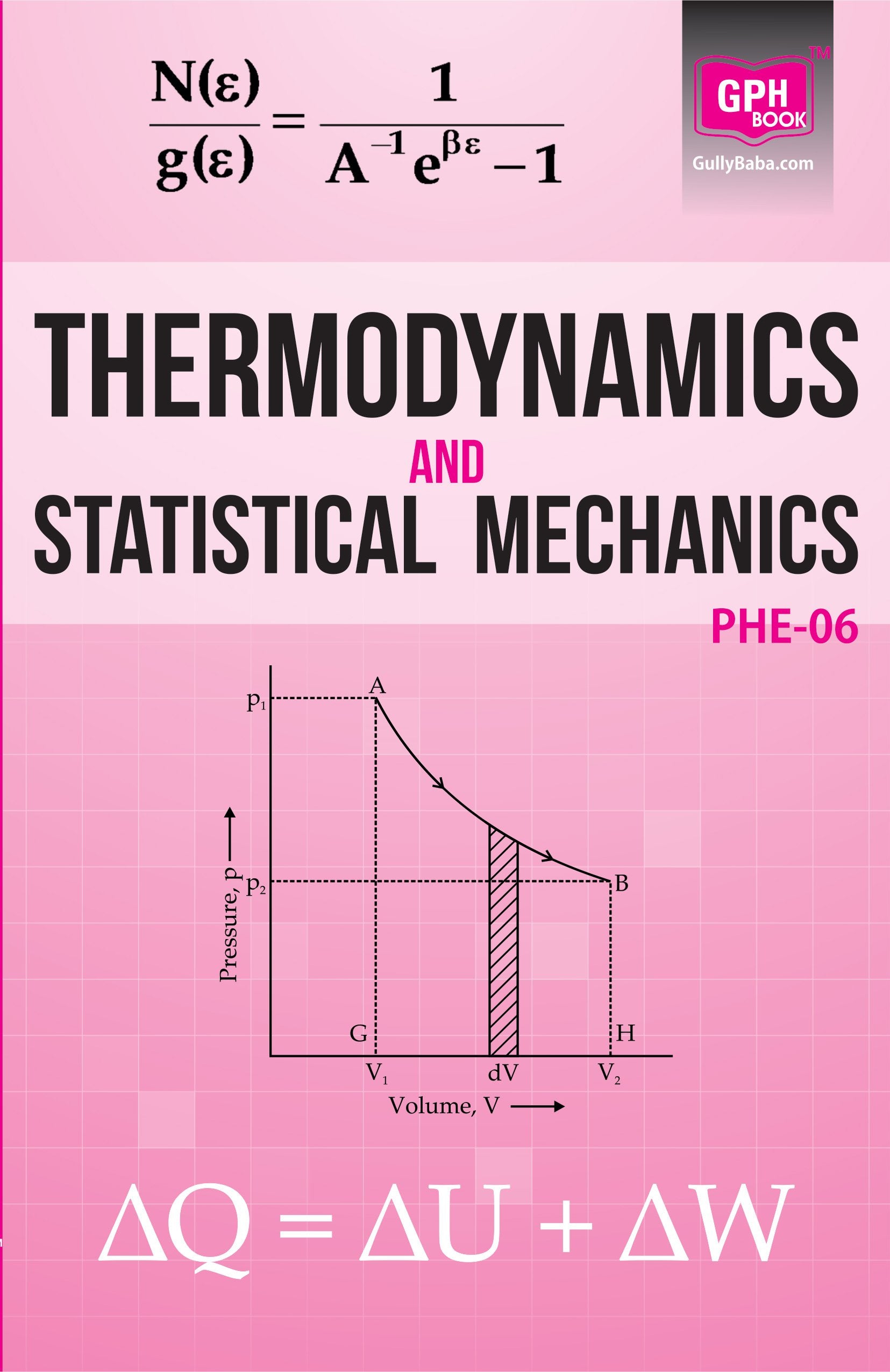 PHE06 Thermodynamics and Statistical Mechanics