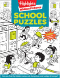 School Puzzles: Activity Book for Kids 6 and Up with Over 100 Puzzles Featuring Classrooms, Field Trips and More, Search and Fin