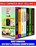 VAYU EDUCATION OF INDIA Dale Carnegie Books In English, 7 Self Help & Personal Growth Books Set, How To Win Friends&Influence Pe