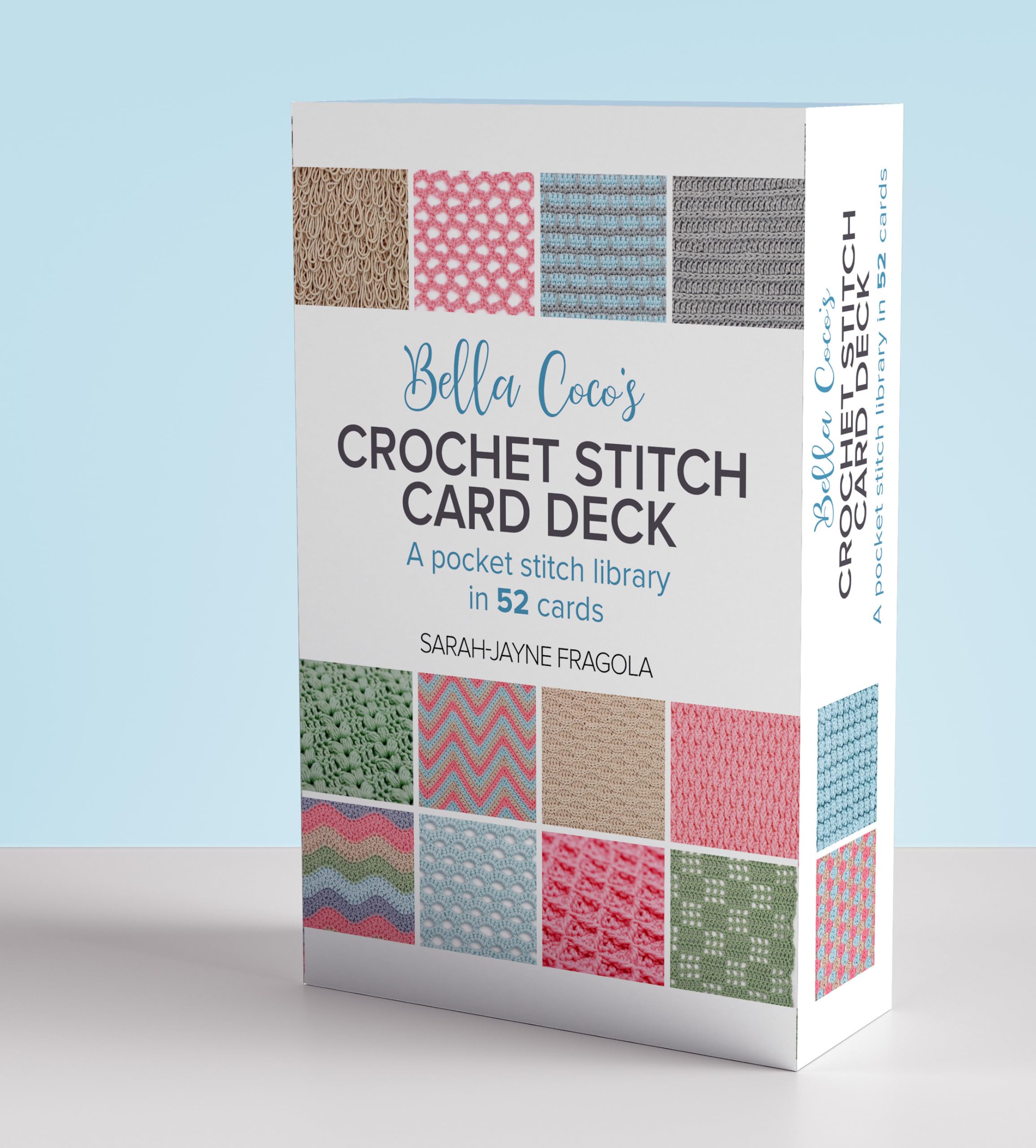 Bella Cocos Crochet Stitch Card Deck: A pocket stitch library in 52 cards