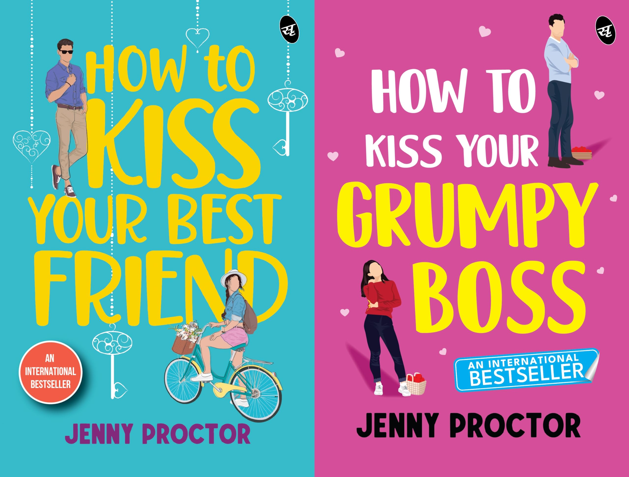 How to Kiss your Best Friend I How to Kiss Your Grumpy Boss  Jenny Proctor Combo