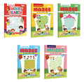 My First Activity Book Word Search and Mazes  Red, Yellow, Green, Blue and Pink Edition : Early learning book, Activity book f