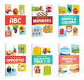 My First Book of ABC, Numbers, Shapes & Colours and more : Toddler Educational Book, Kids First Learning Book, early learning b