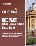 Arihant Que Bee Icse English Language (Paper1) Class 9 & 10 Exam 2026 | Quick Theory, Exam Pattern Questions, 10 Years Pyqs And
