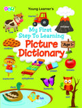 My First Step To Learning Picture Dictionary: 1000+ Words With Real World Images | Early Learning Book For Babies, Toddlers And 