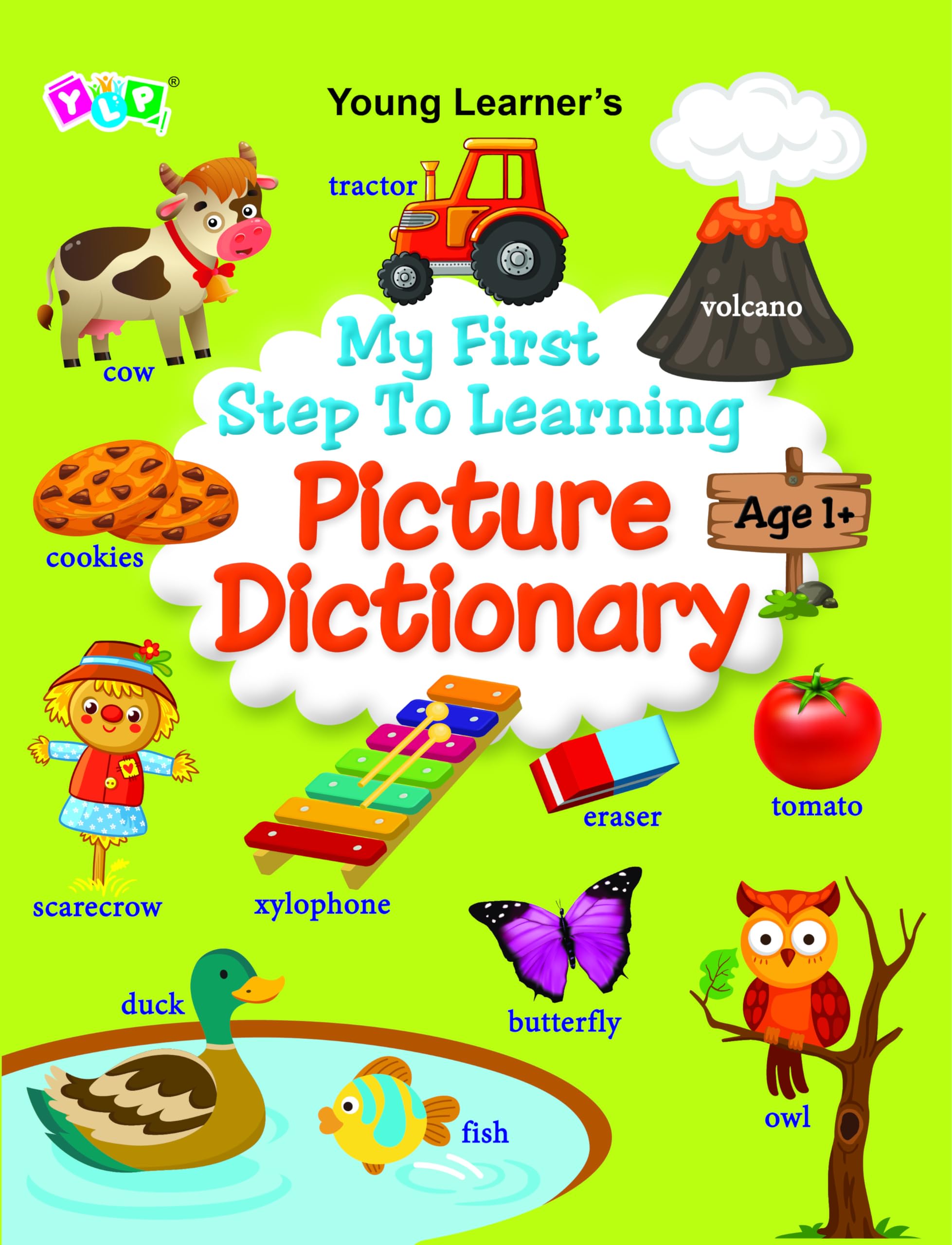 My First Step To Learning Picture Dictionary: 1000+ Words With Real World Images | Early Learning Book For Babies, Toddlers And 
