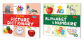 My First Picture Dictionary and Alphabet & Numbers book : Kids learning book, First learning book of toddlers, Picture book for 