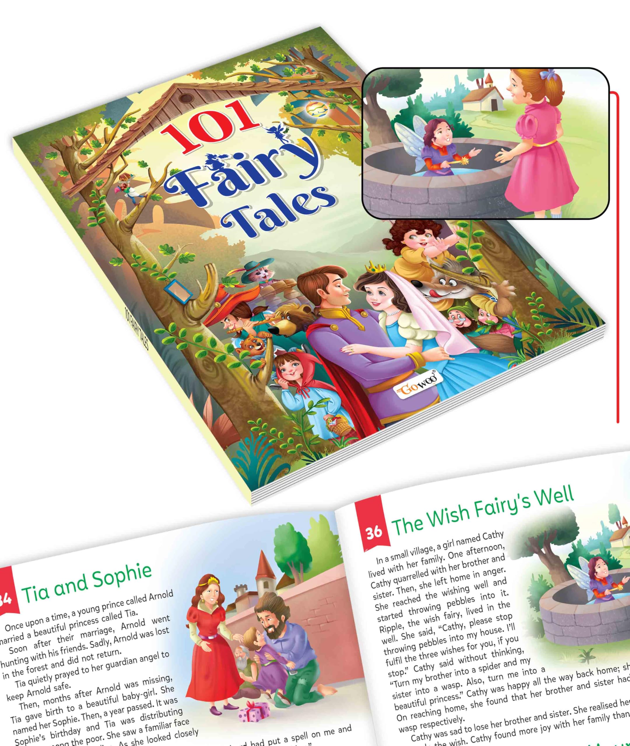Fairy Tale Storybook for Young Learners : 101 Fairy Tales book for kids (Ages 312) (Paperback) : Story book for kids, Educatio