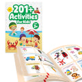 201+ Activities for Kids Age 3+: Interactive Learning Book, Brain Teasers, Fun Mazes, Puzzle Play, Rhymes Adventure, Matching Ch